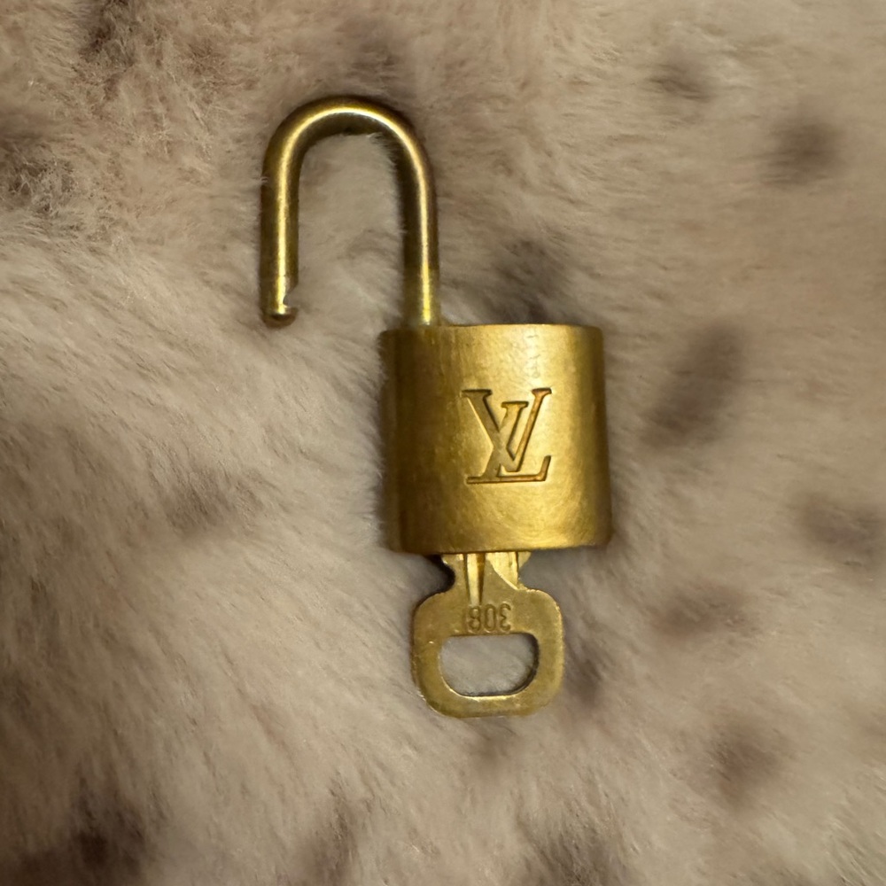 Louis Vuitton Gold Padlock